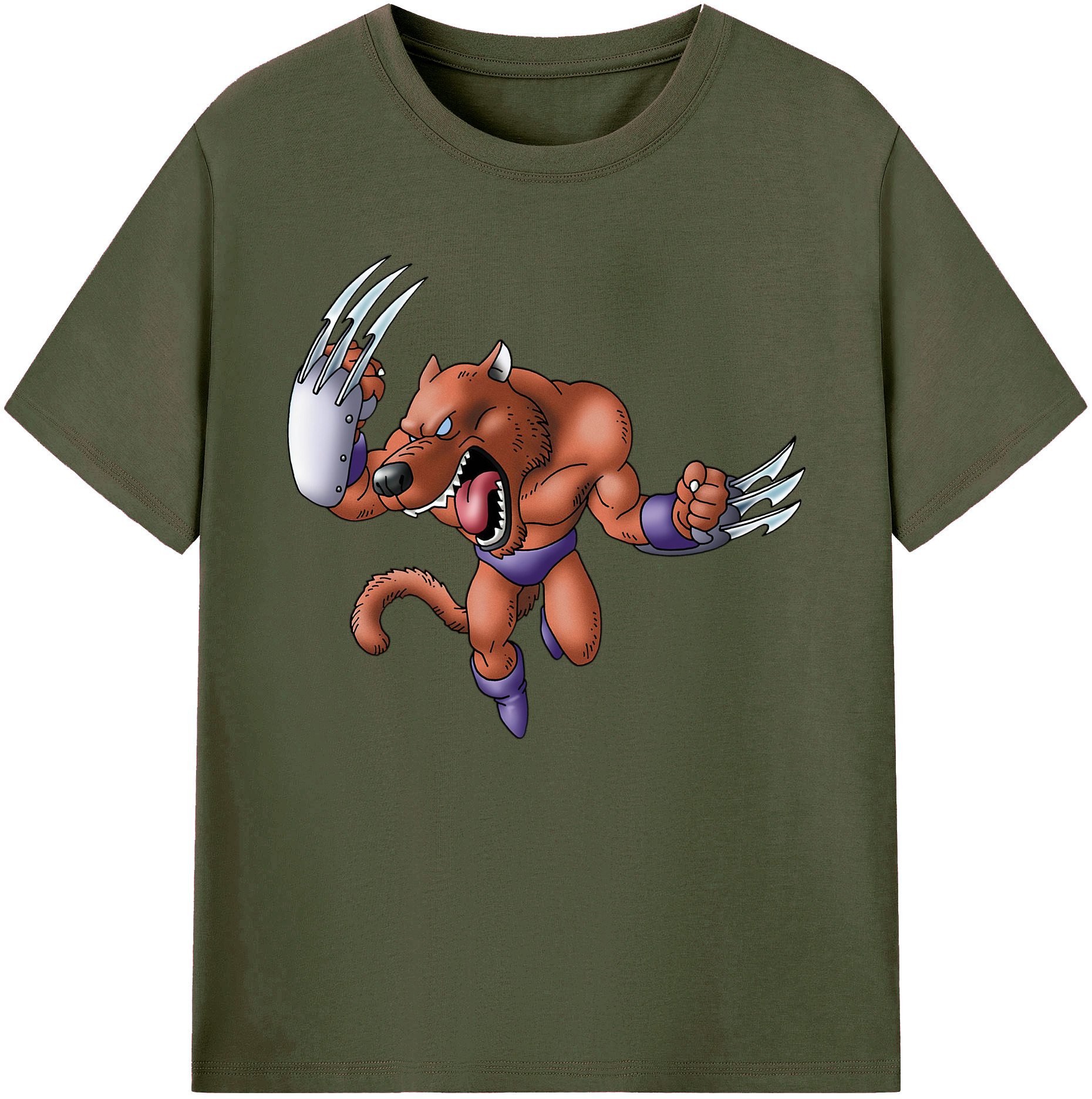 （画像用） ドラゴンクエスト Doragon Kuesuto Dragon Quest 綿100％ メンズ半袖Tシャツ｜肌触りやわらか＆通気性